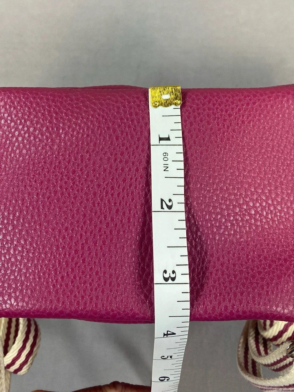 Jewell by Thirty One Mini Pebbled Backpack in Fuchsia